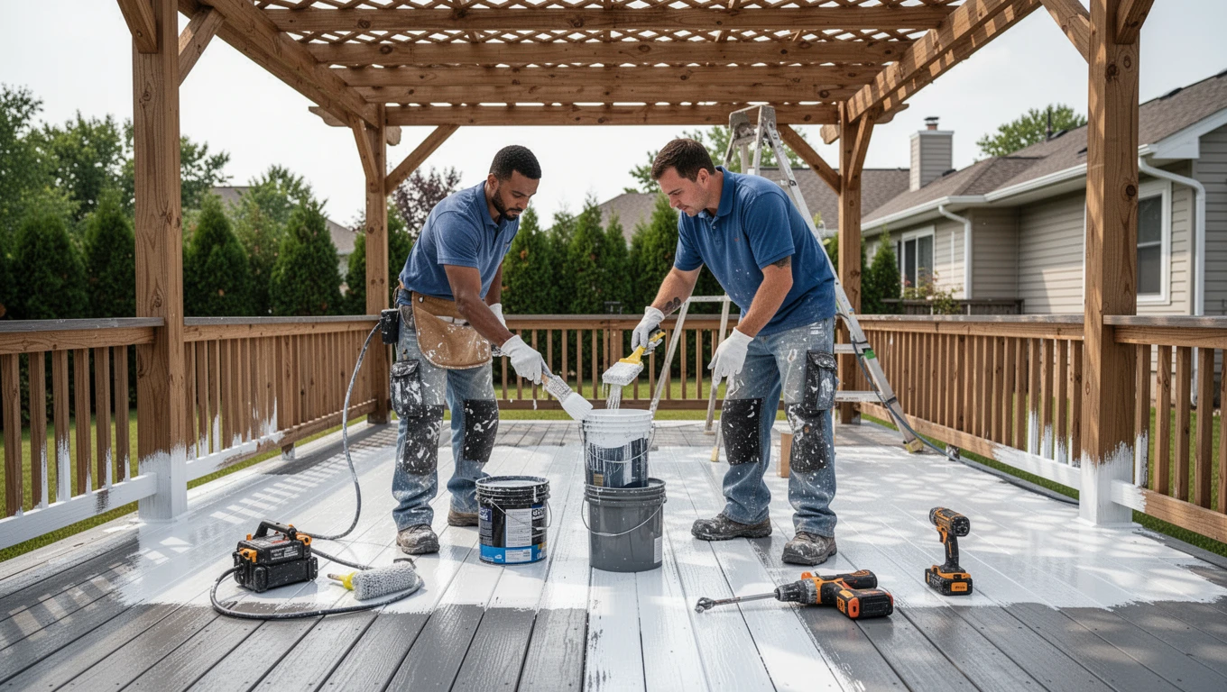 Deck & Pergola Staining