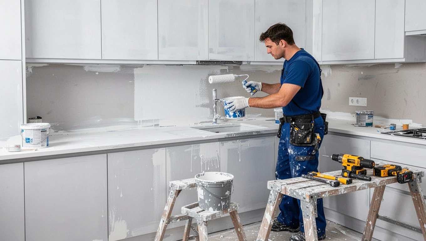 Cabinet & Kitchen Painting